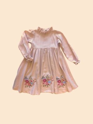 VESTIDO VICKY BORDADO