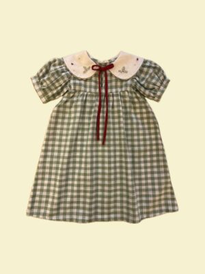 VESTIDO NATAL XADREZ