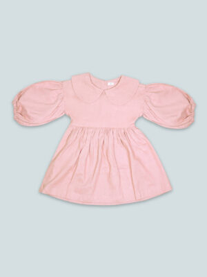 VESTIDO LINHO POPPY ROSA CLARO
